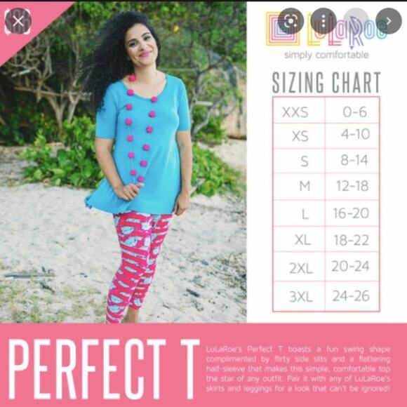 LuLaRoe Shirts Bundle 4 Size XS (Women's) - Picture 9 of 11